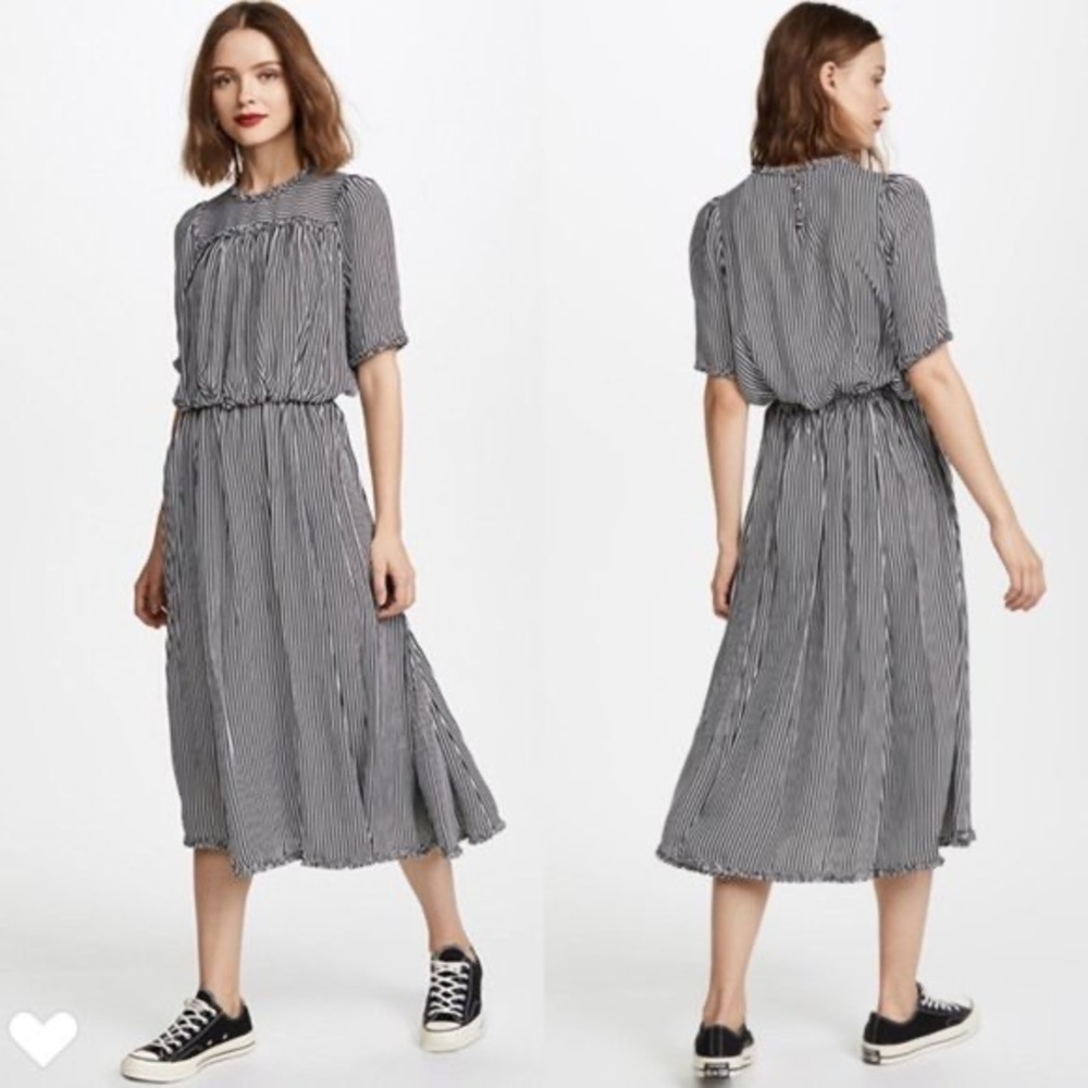 The GREAT. Confection Striped Dress from Anthropologie